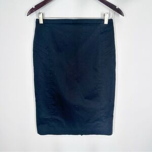 NWT Express Black Knee Length Pencil Skirt Size 6